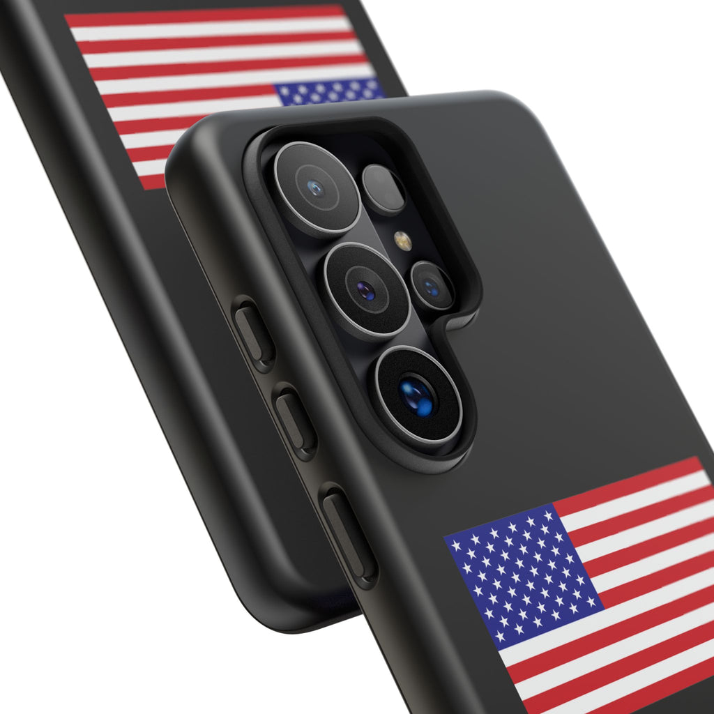 American Flag Phone Case  Patriotic Tough Case for 4th of July & Everyday Protection