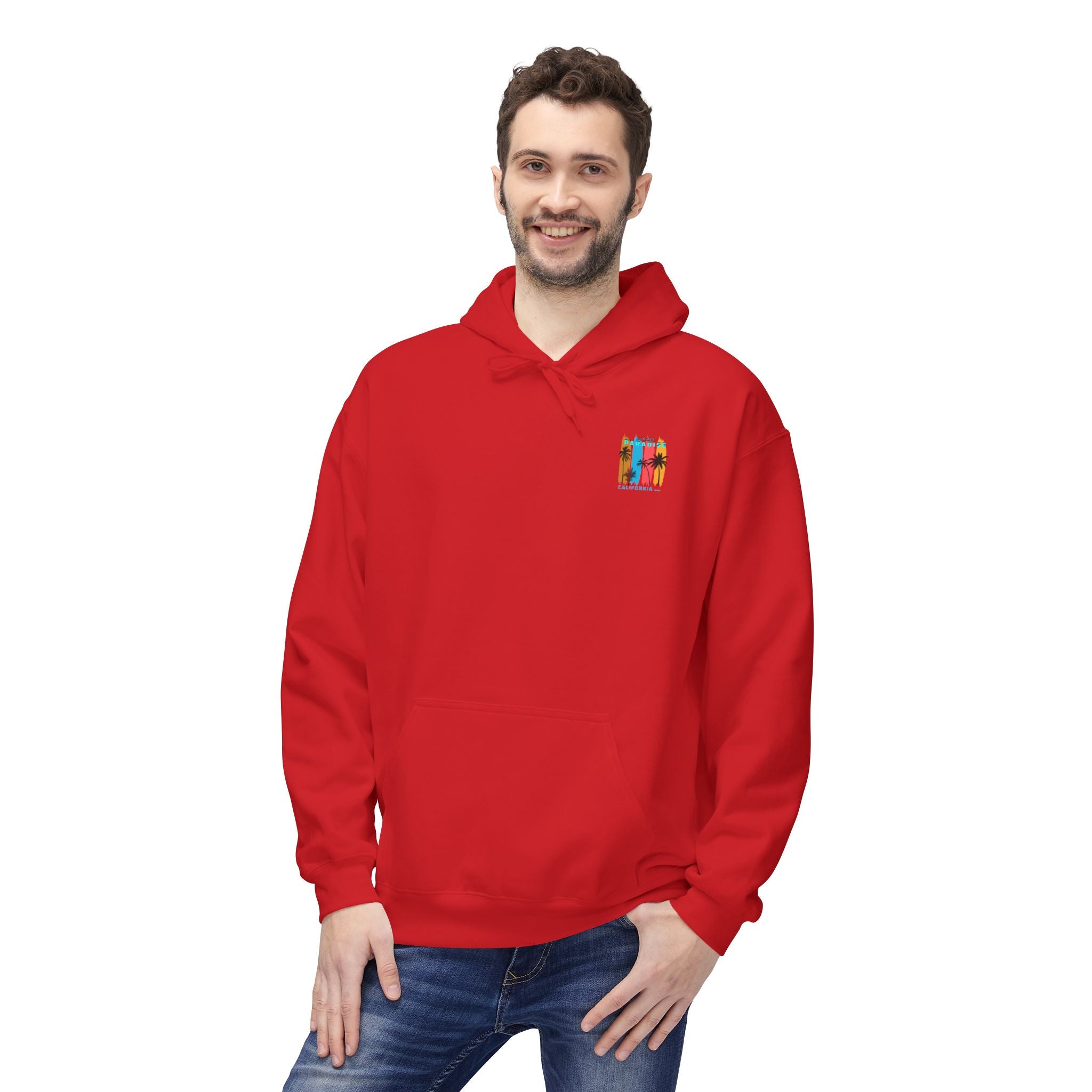 California Sunset Surf Hoodie  Summer Vacation Beach Pullover
