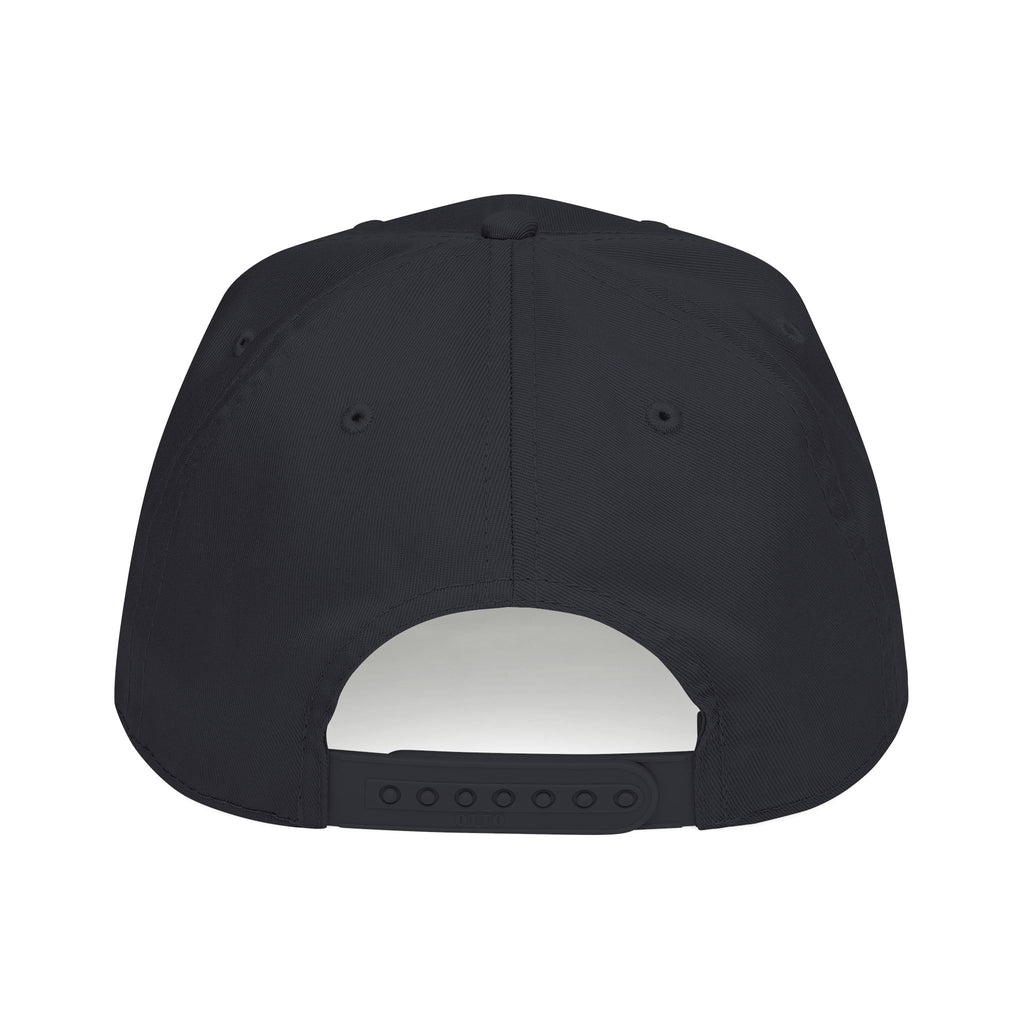 Golf Embroidered Mid Profile Cap — Classic Two-Tone Golf Hat