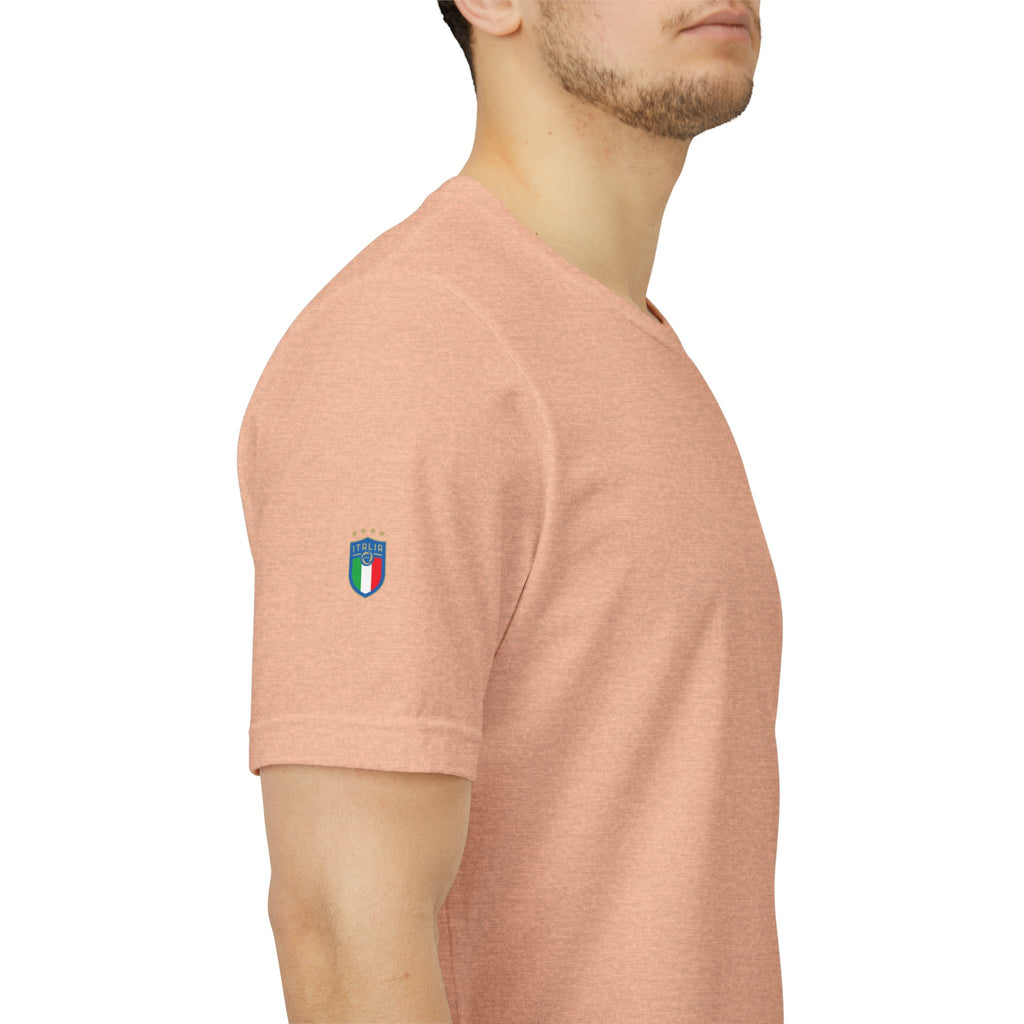 Italy Crest Tee  Italian Flag Shield T-Shirt