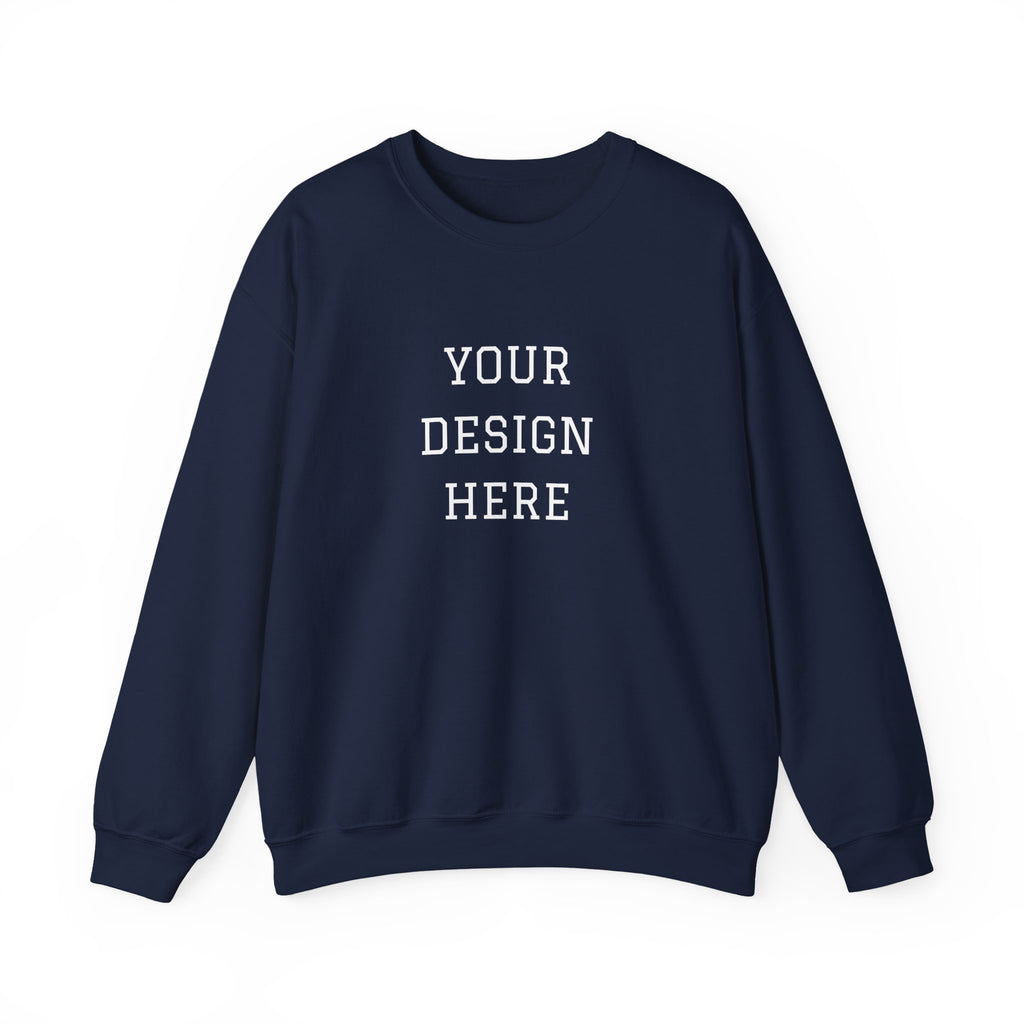 Customizable Message Sweatshirt Personalized Text Crewneck