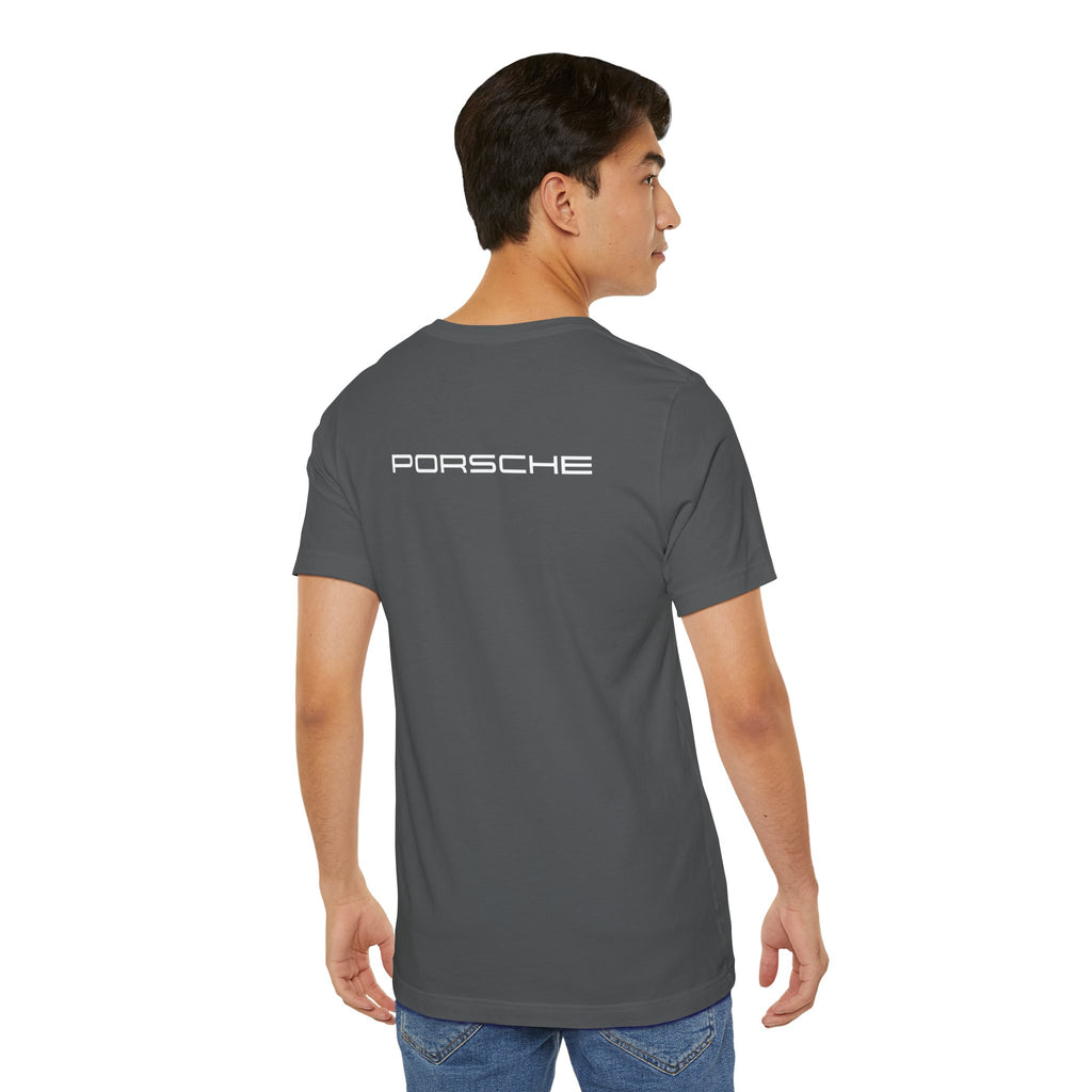 Porsche Crest Tee — Classic Logo Short Sleeve Shirt