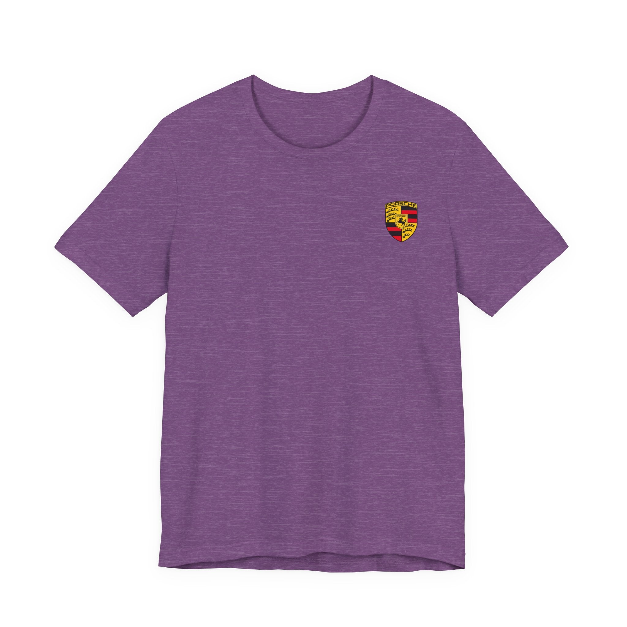 Porsche Crest Tee — Classic Logo Short Sleeve Shirt