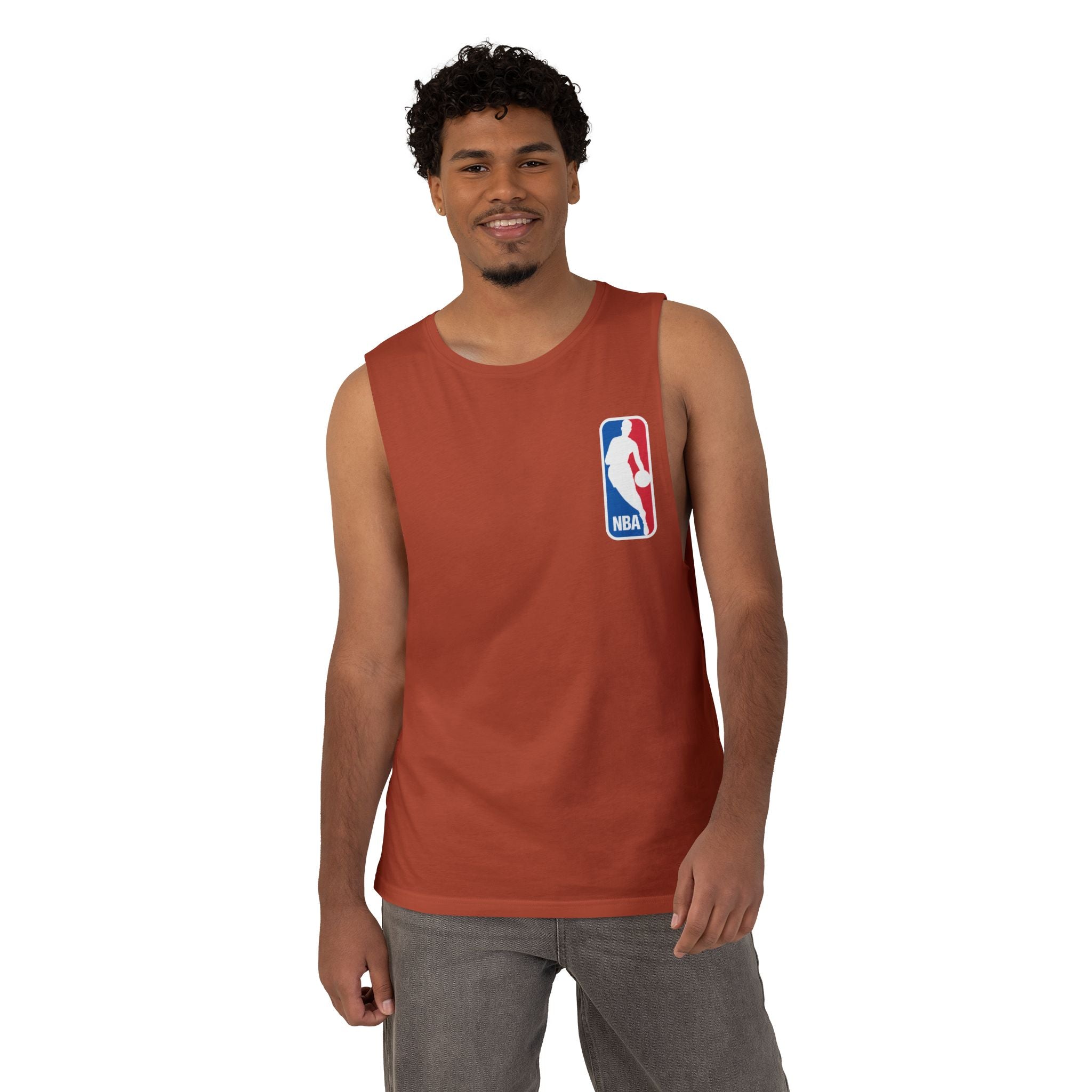 NBA Logo Tank Top | Basketball Sleeveless Shirt