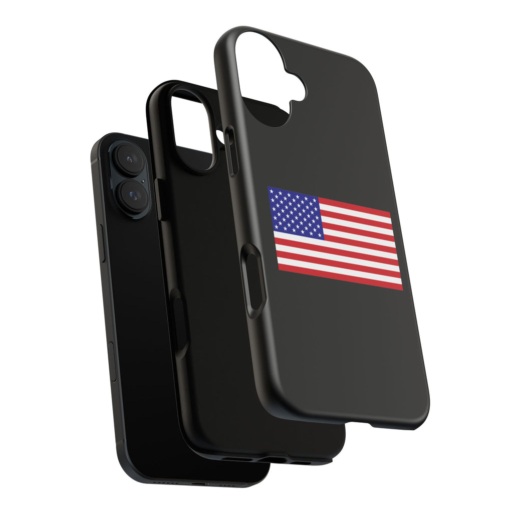 American Flag Phone Case  Patriotic Tough Case for 4th of July & Everyday Protection