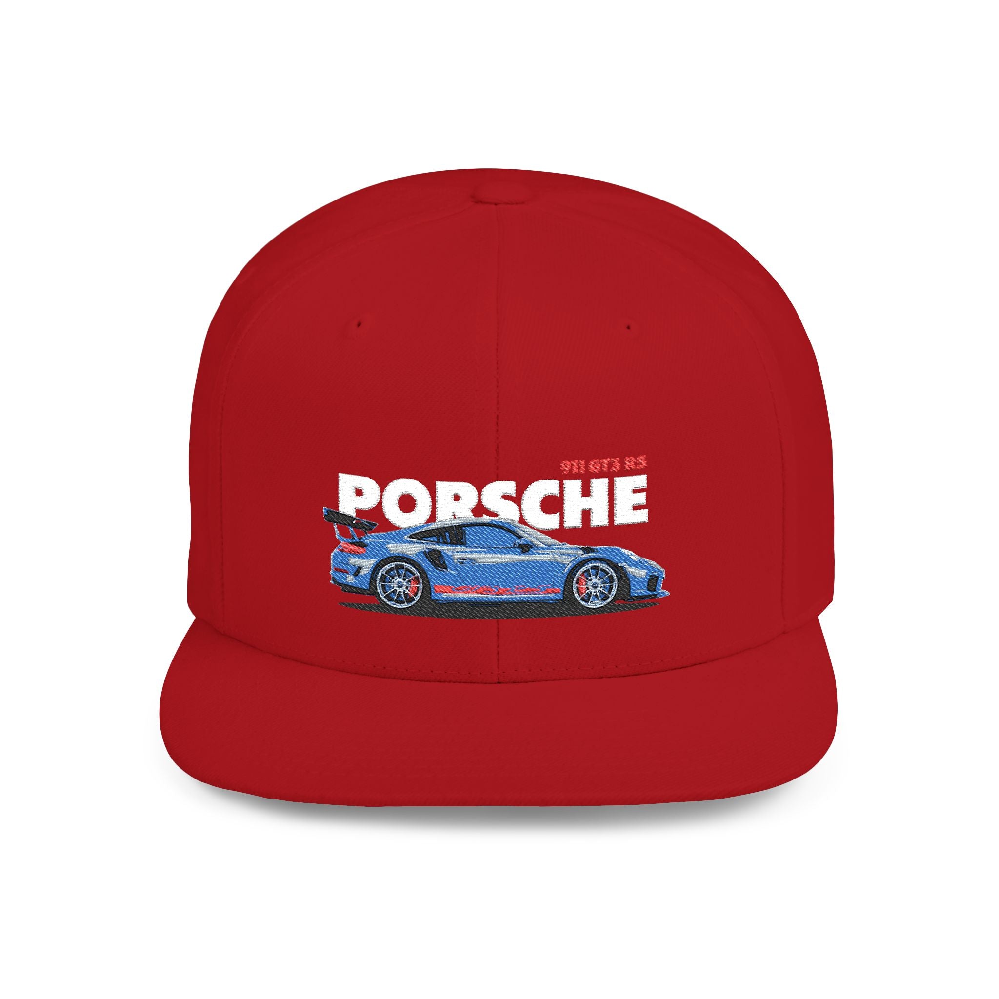 Porsche Flat Bill Snapback Hat, Stylish Cap for Car Enthusiasts, Trendy Headwear, Gift for Him, Vintage Car Hat