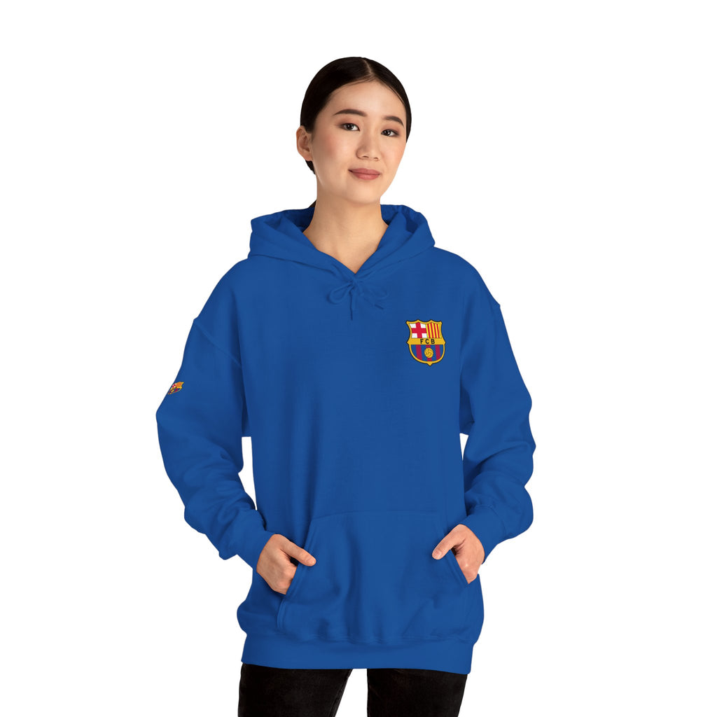 Hoodie  Barcelona Crest Hoodie with Small Badge