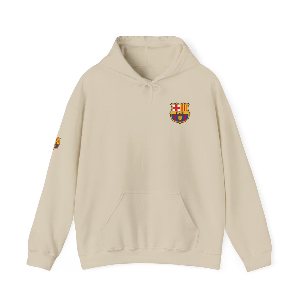 Hoodie  Barcelona Crest Hoodie with Small Badge