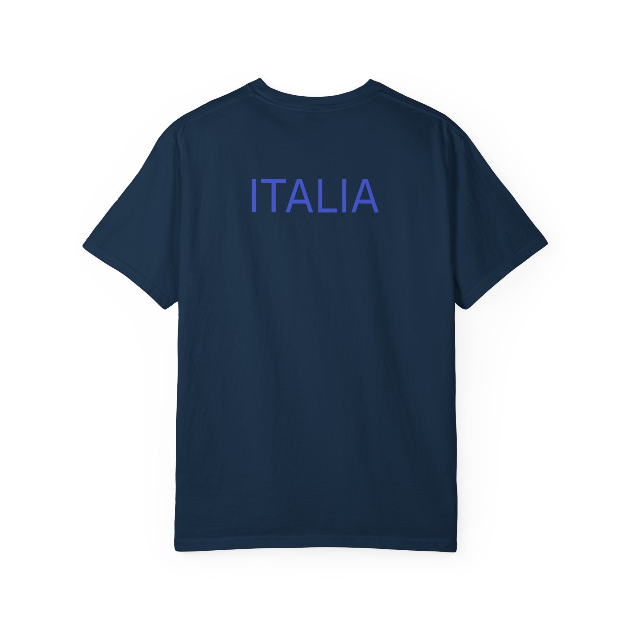 Italia Crest T-Shirt  Italian Flag Logo Tee