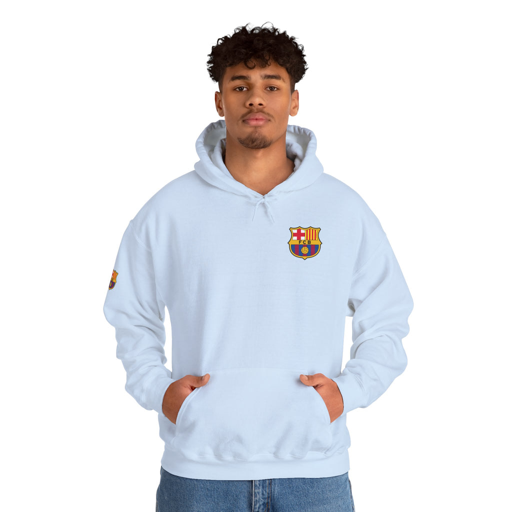 Hoodie  Barcelona Crest Hoodie with Small Badge