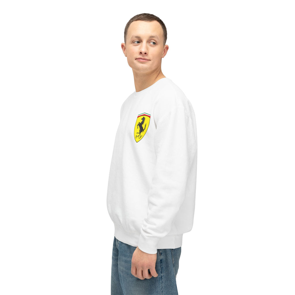 Ferrari Logo Crewneck Sweatshirt