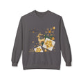 Gold Reindeer & Ornaments Christmas Crewneck Sweatshirt | Holiday Sweatshirt