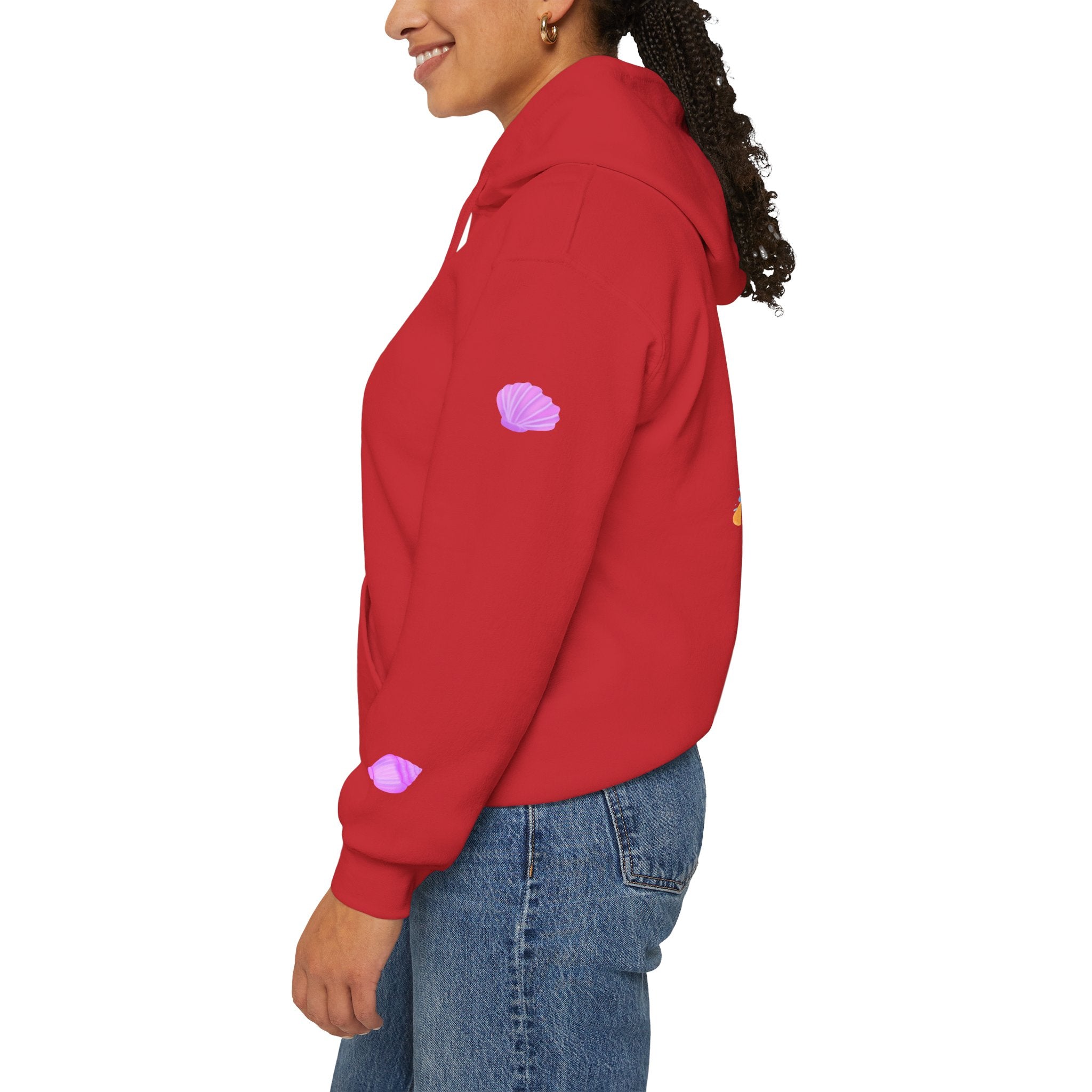 California Palm Tree Hoodie | Beach Island Graphic, Sleeve Icons
