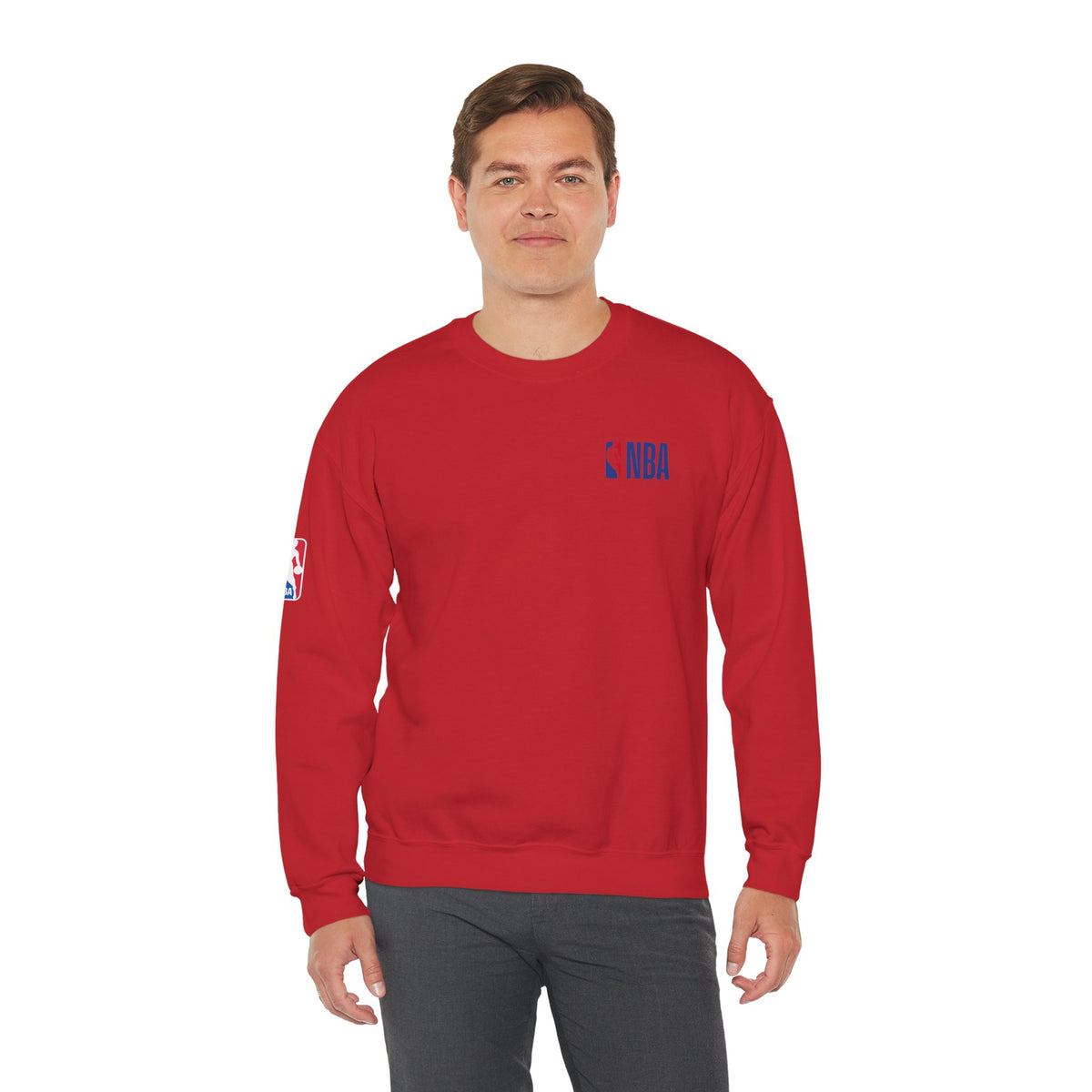 NBA Minimal Logo Crewneck Sweatshirt