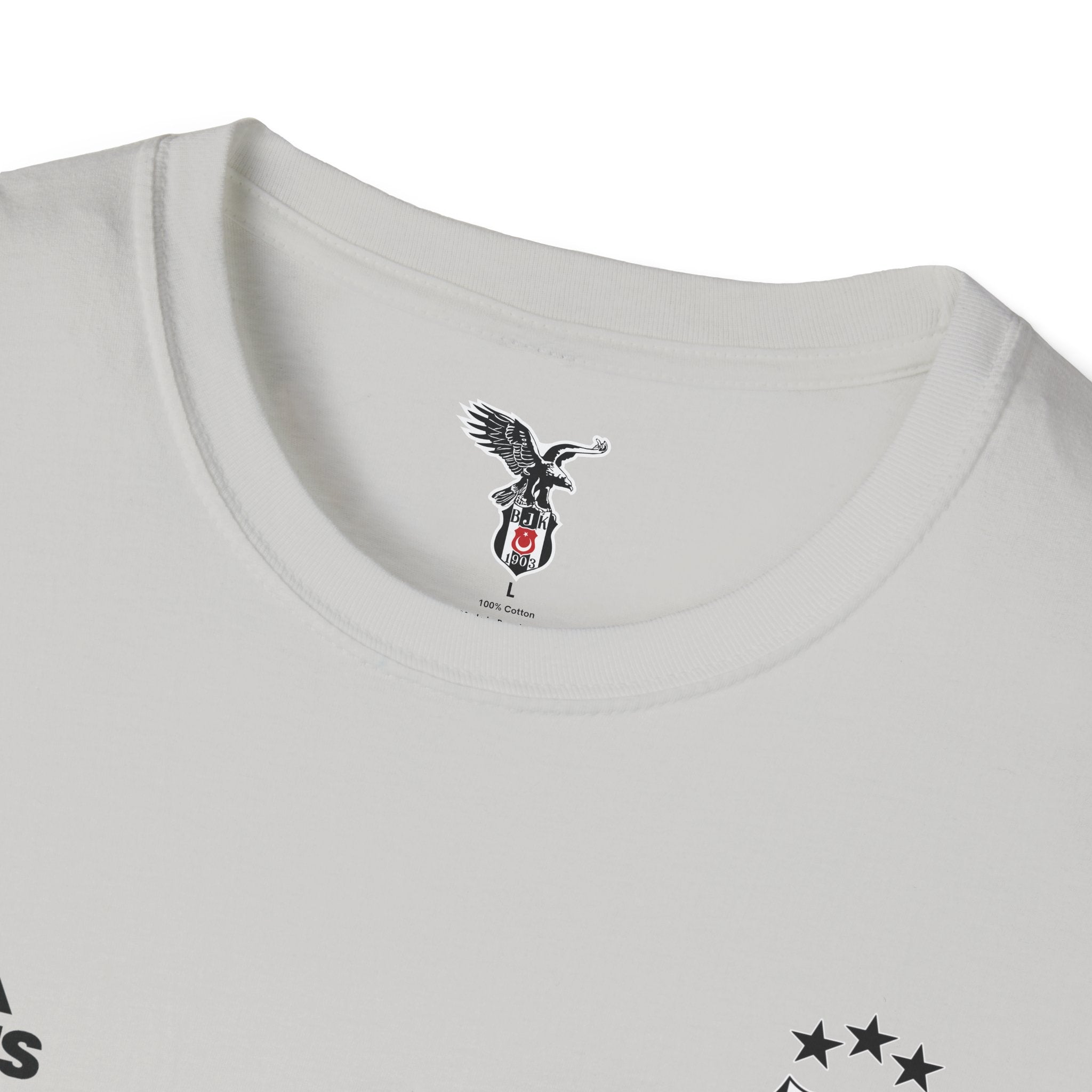Besiktas Eagle T-Shirt  Football Club Crest Tee soccer jersey