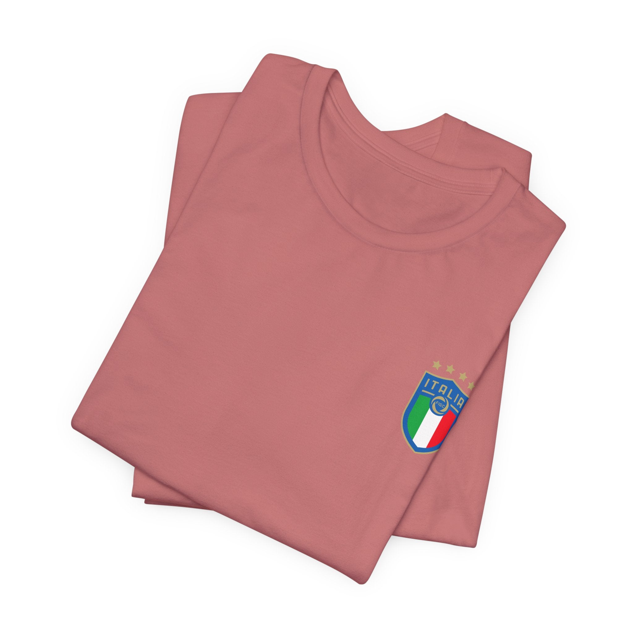 Italy Crest Tee  Italian Flag Shield T-Shirt