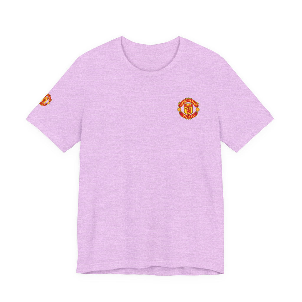 Manchester United Crest T-Shirt Soccer Club Logo Tee