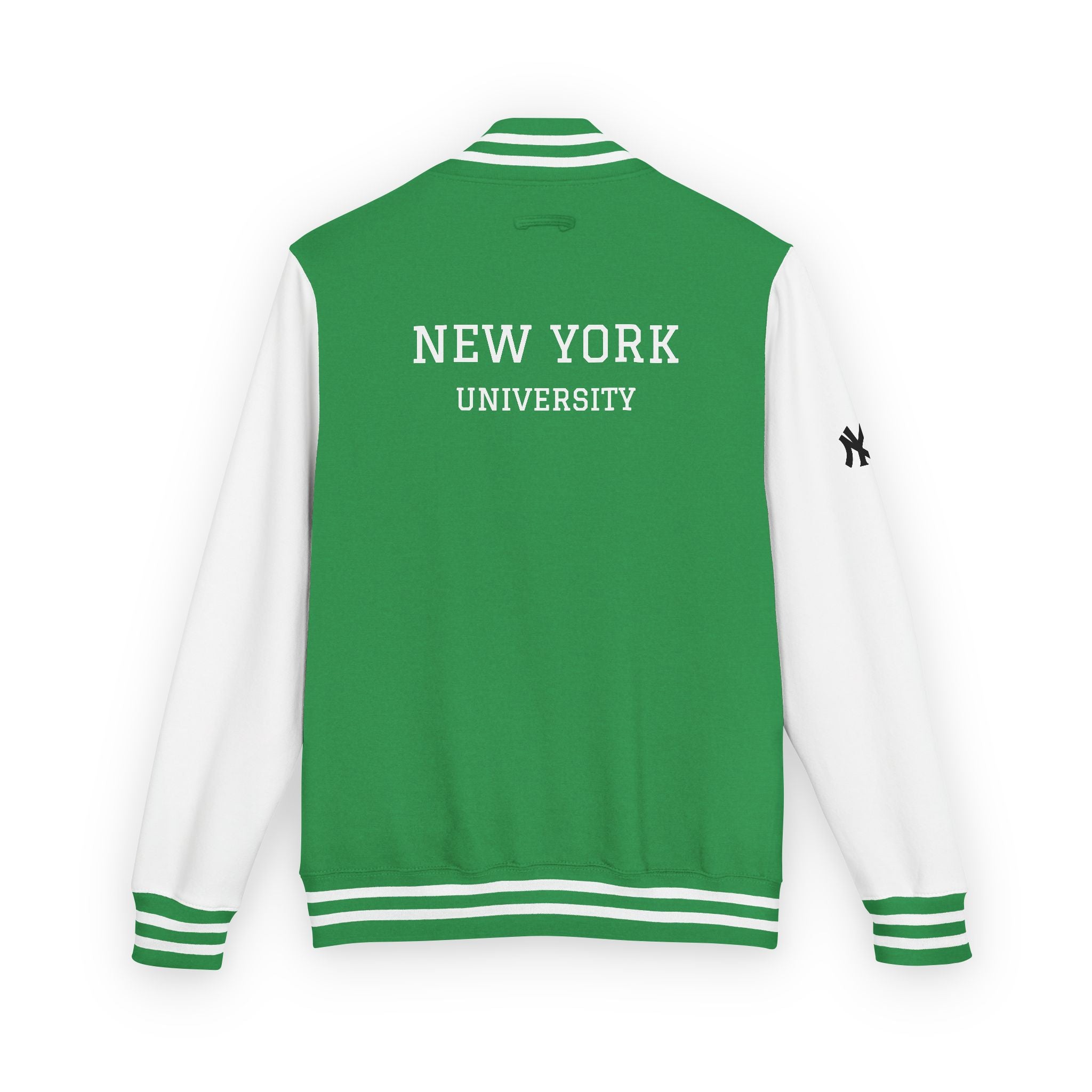New York Letterman Jacket Varsity Style Red & White Baseball Jacket