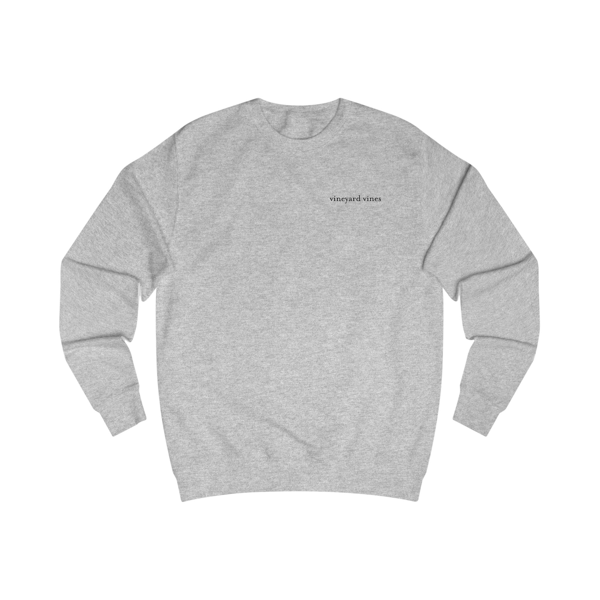 Pink Whale Vineyard Vines sweatshirt | Minimal Logo Crewneck