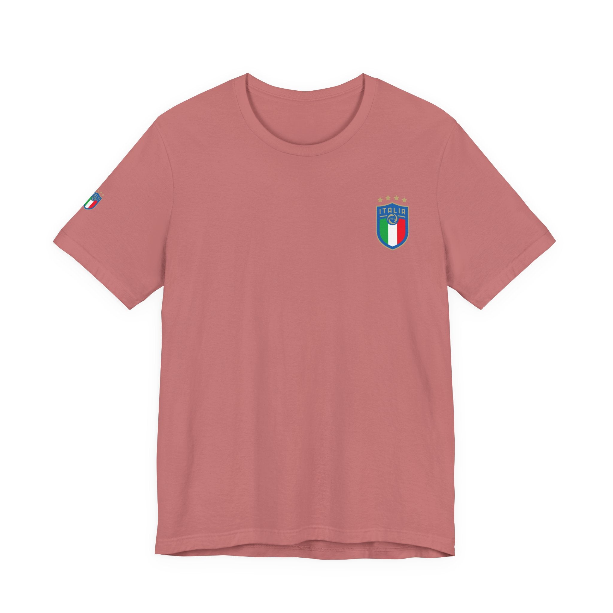 Italy Crest Tee  Italian Flag Shield T-Shirt