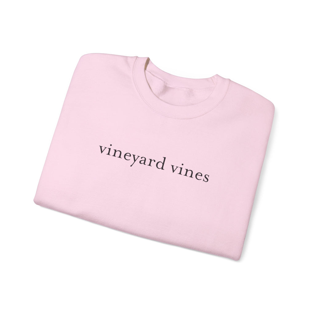 Pink Whale Logo Sweatshirt | Vineyard Vines Style Crewneck