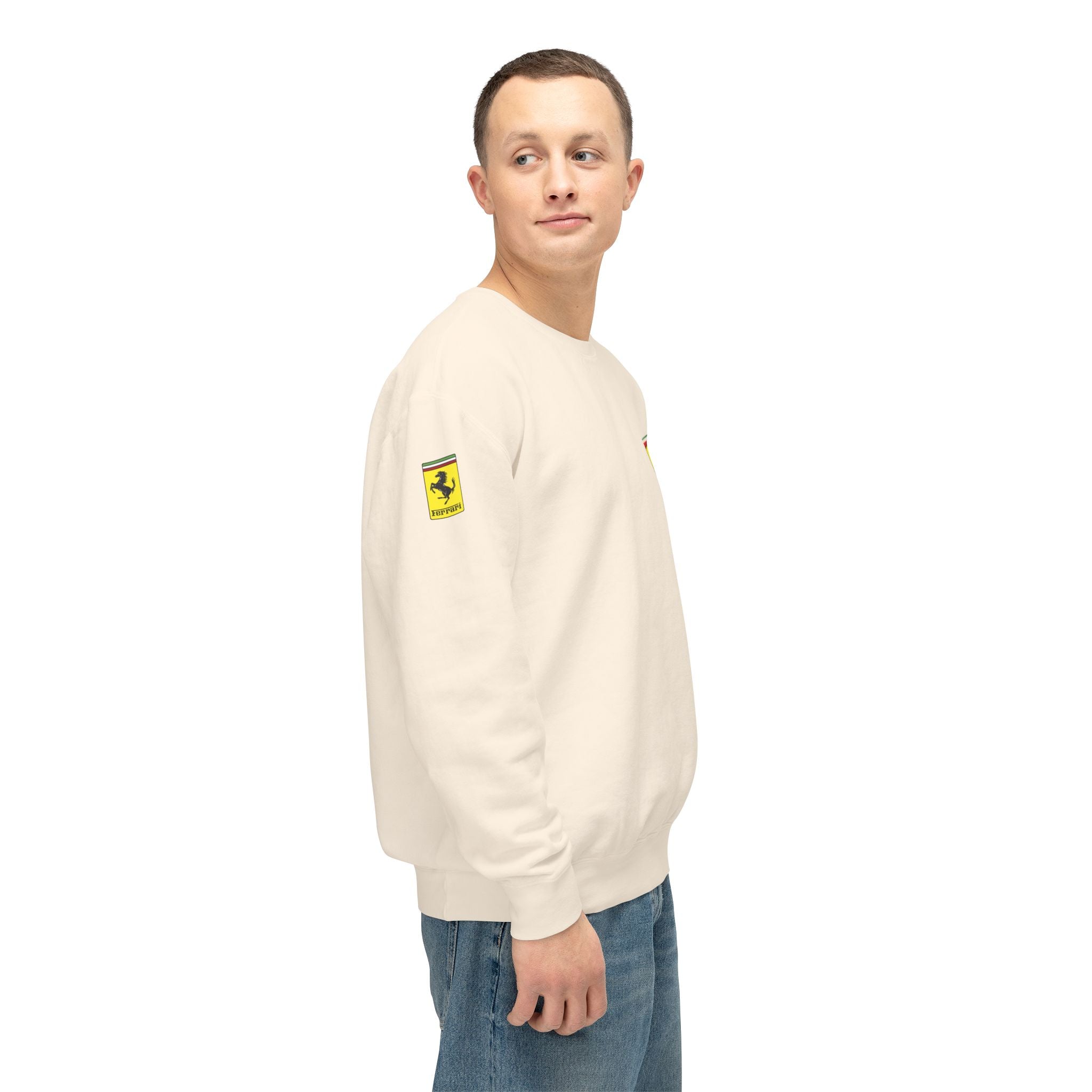 Ferrari Logo Crewneck Sweatshirt