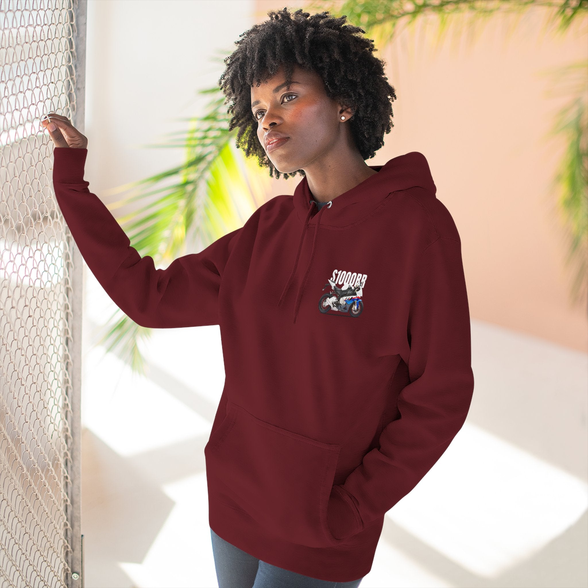 S1000RR Motor Sports Hoodie  Sport Motorcycle Graphic Fleece Hoodie