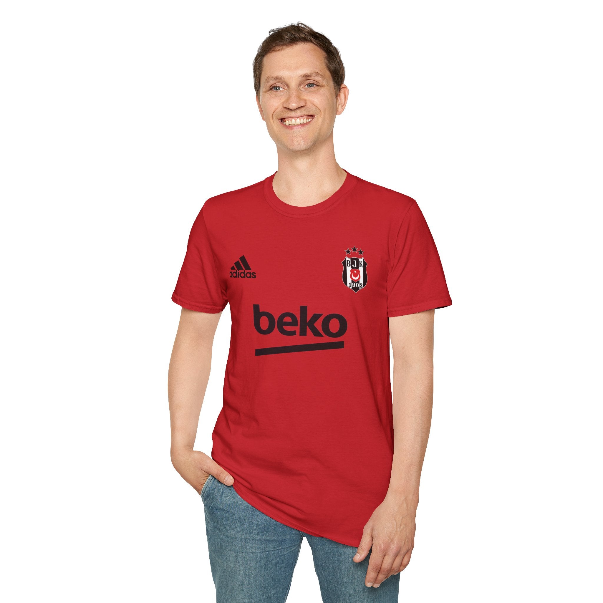 Besiktas Eagle T-Shirt  Football Club Crest Tee soccer jersey