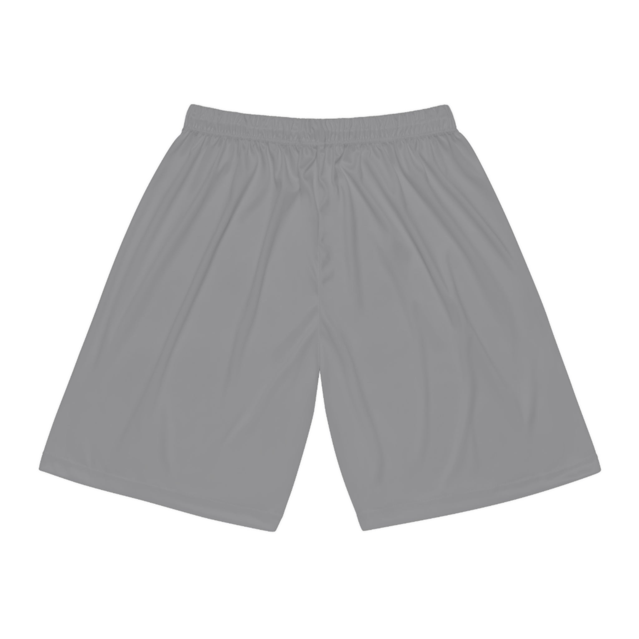 NBA Logo Basketball Shorts  White Athletic AOP Performance Shorts