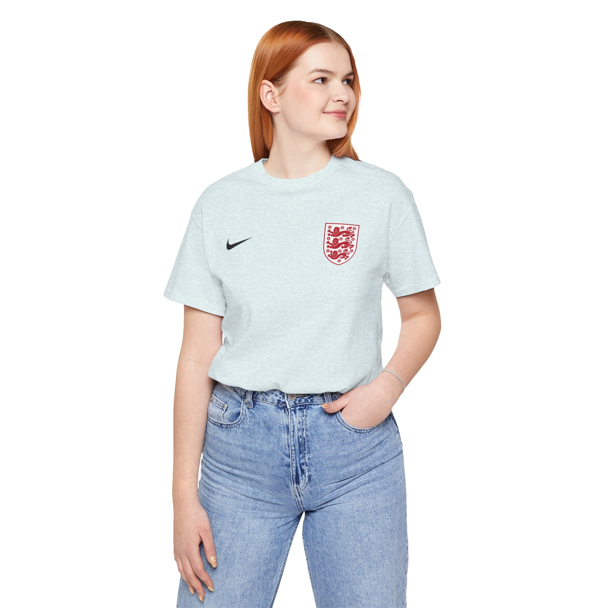 England Crest Soccer Tee — 'ENGLAND' Back Graphic