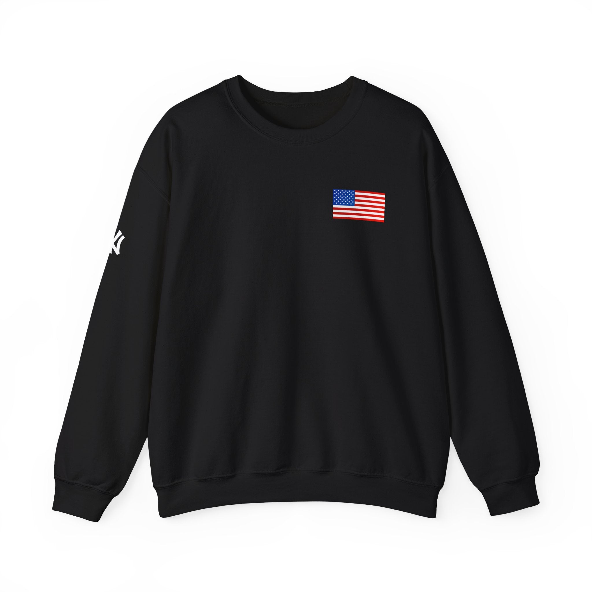 American Flag Sweatshirt | USA Stars Stripes Patriotic Crewneck