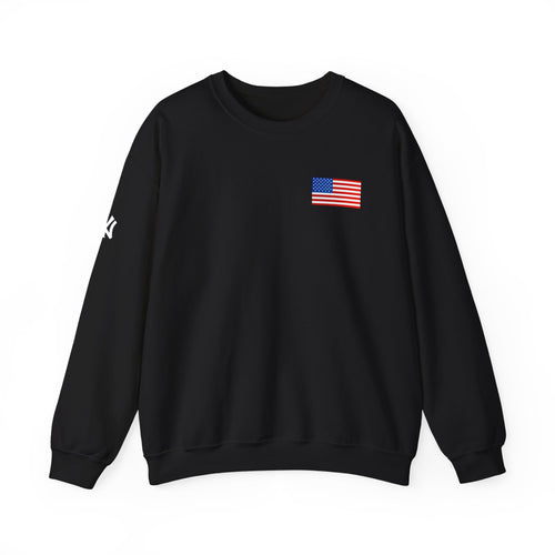American Flag Sweatshirt | USA Stars Stripes Patriotic Crewneck