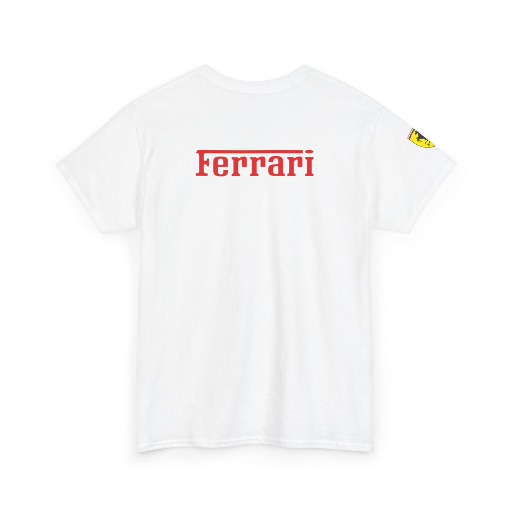 Ferrari Graphic Tee — Classic Racing Logo T-Shirt