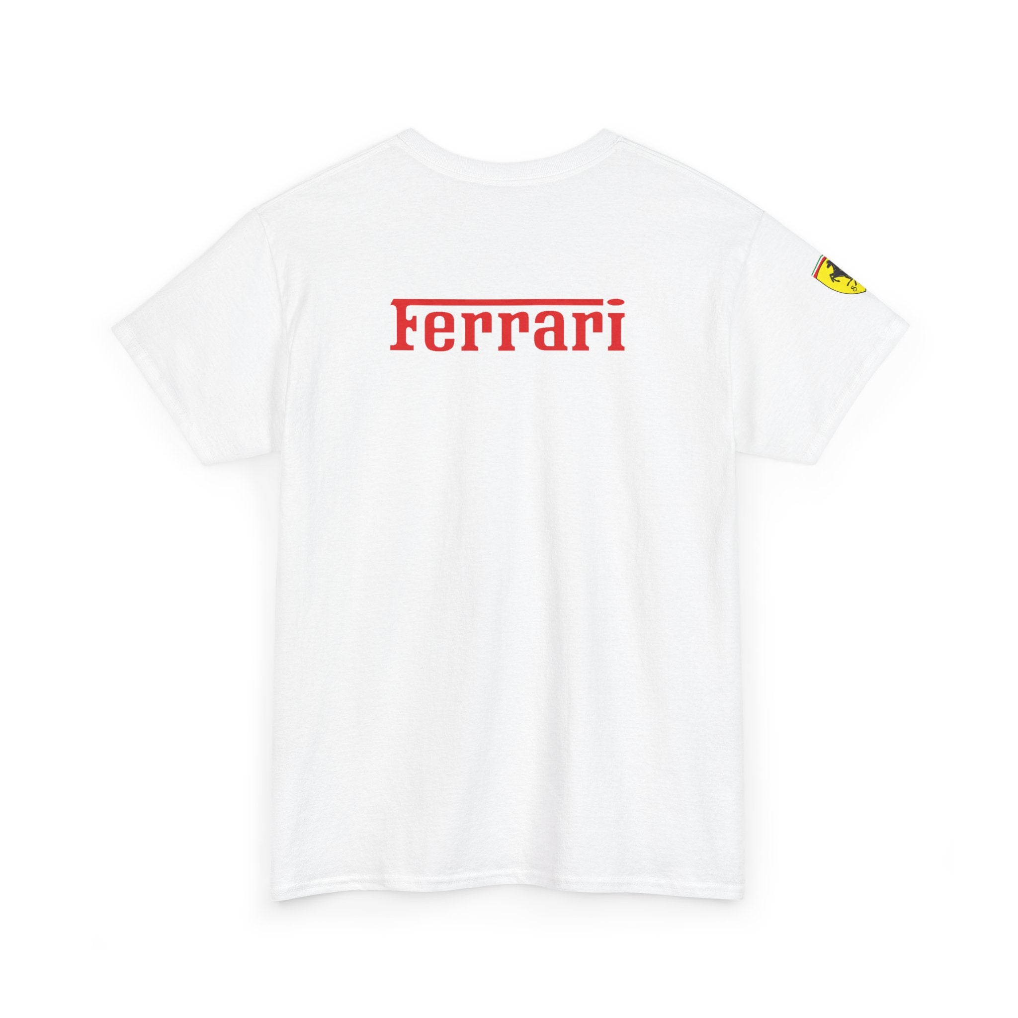 Ferrari Graphic Tee — Classic Racing Logo T-Shirt