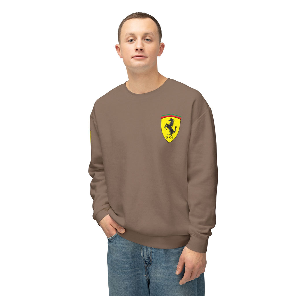 Ferrari Logo Crewneck Sweatshirt