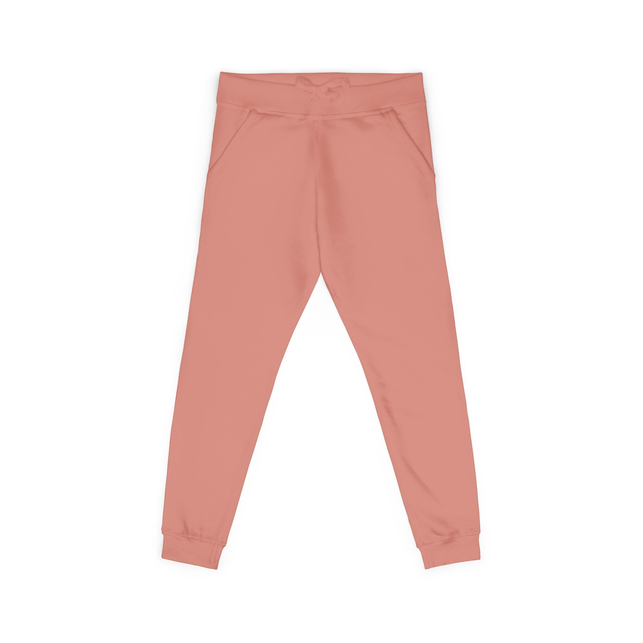 Embroidered Fleece Sweatpants Cozy Joggers with Subtle Stitching