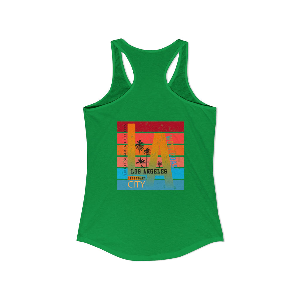 California Athletic Women's Racerback Tank  Women's California Athletic Tank Top