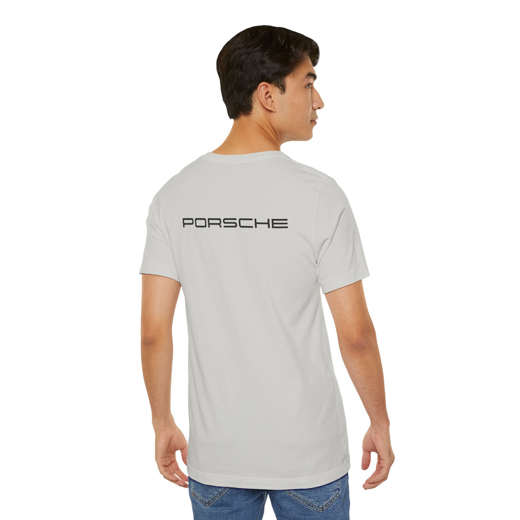 Porsche Crest Tee — Classic Logo Short Sleeve Shirt