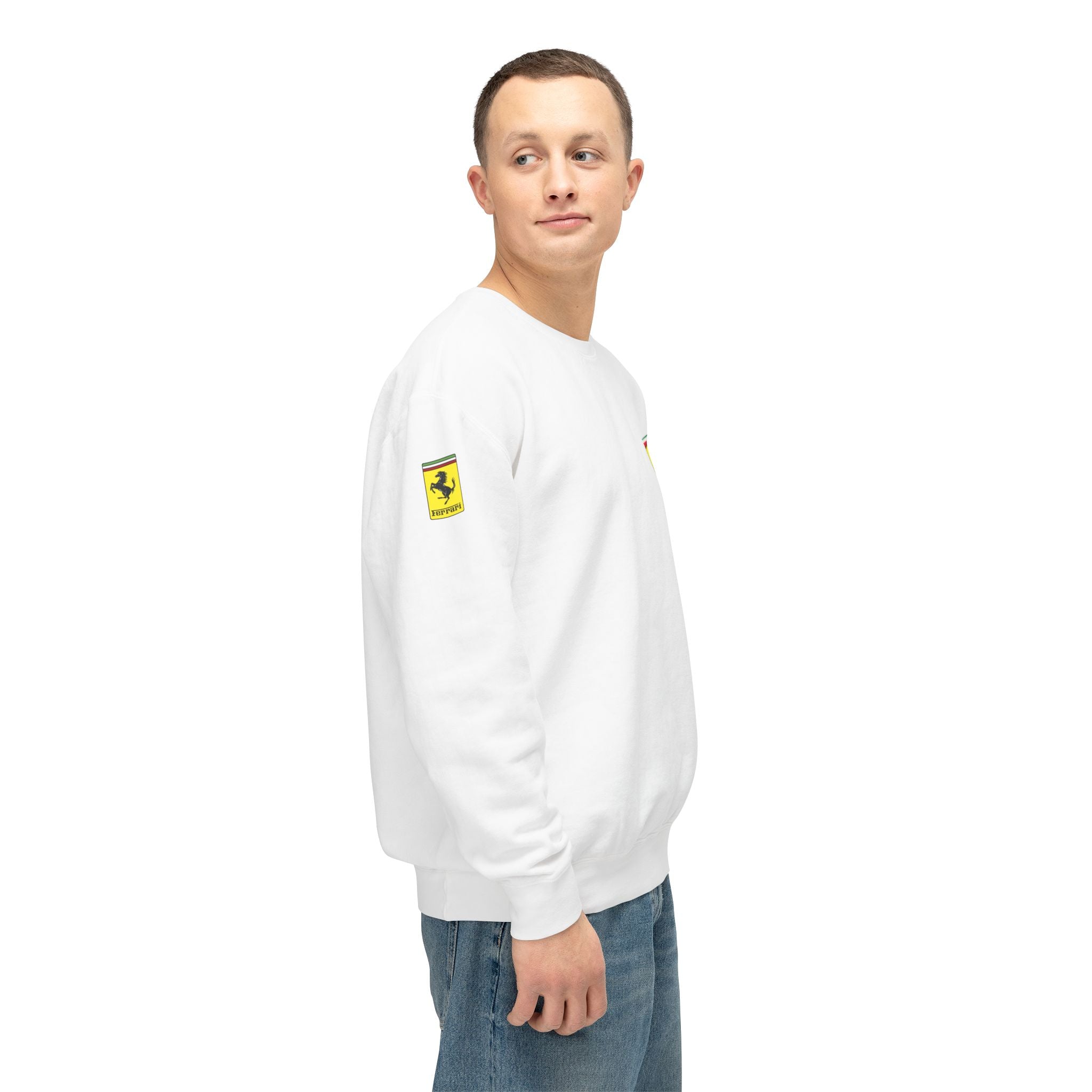 Ferrari Logo Crewneck Sweatshirt