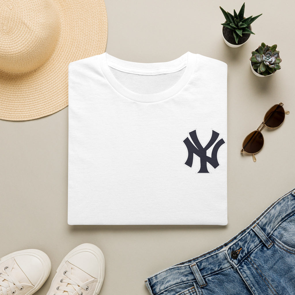 NY Logo T-Shirt | Minimal Baseball Graphic Tee
