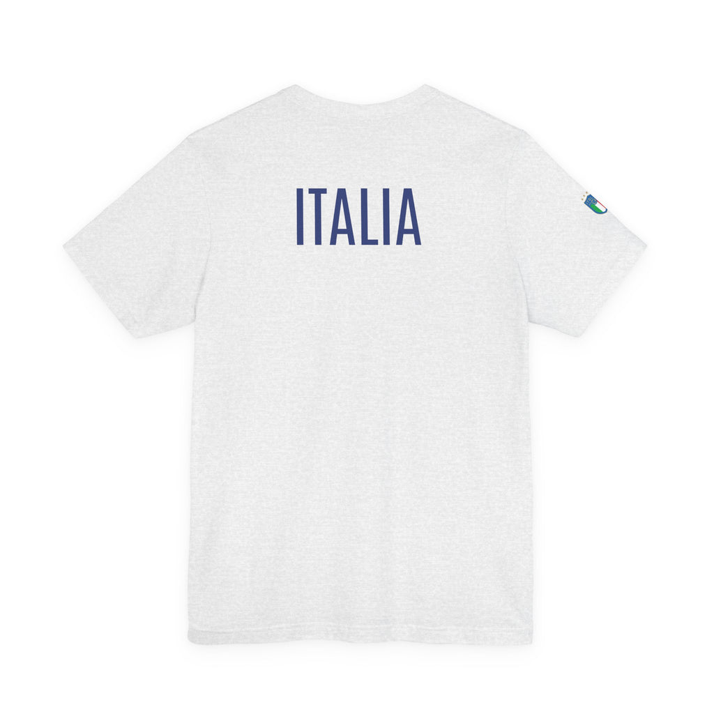 Italy Crest Tee  Italian Flag Shield T-Shirt