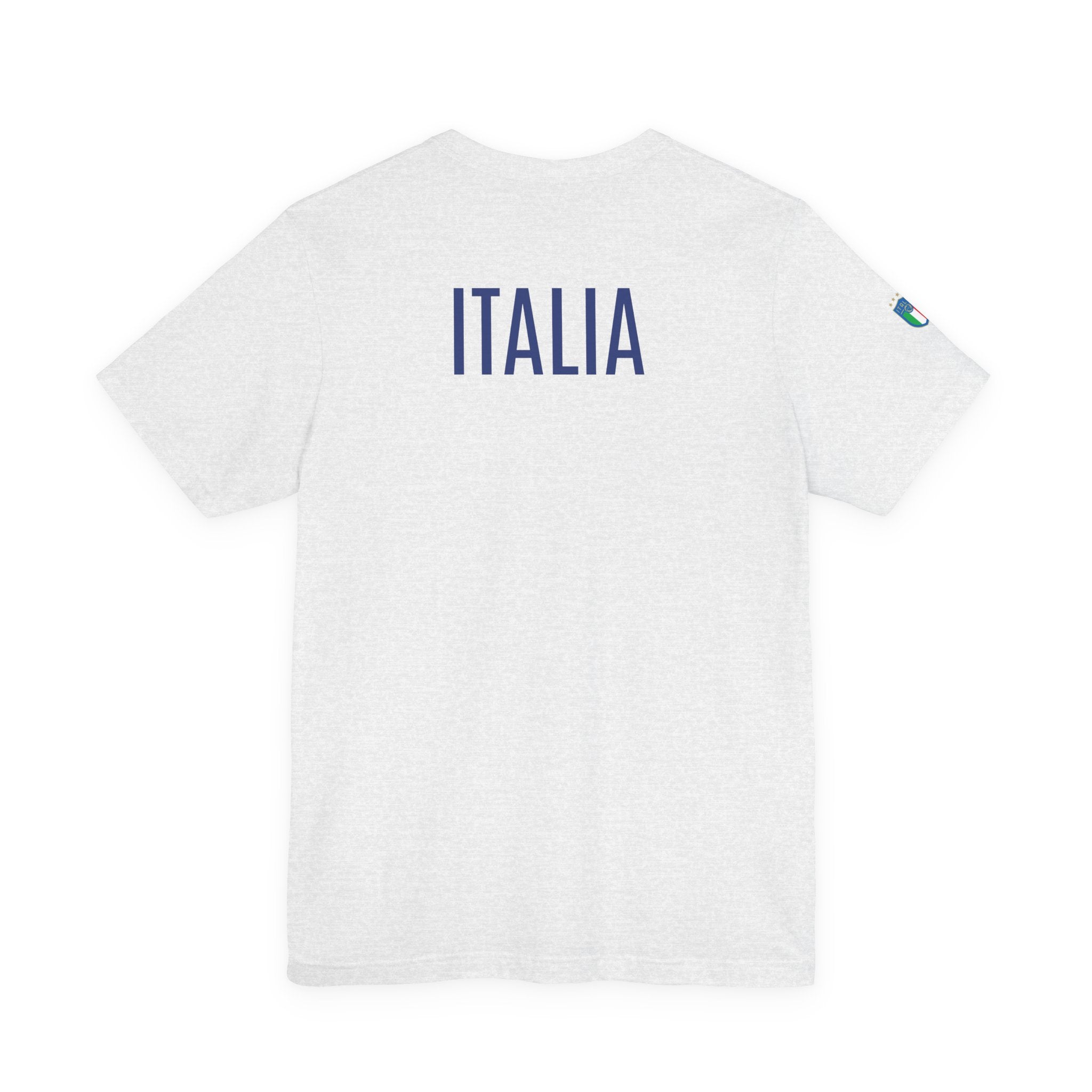 Italy Crest Tee  Italian Flag Shield T-Shirt