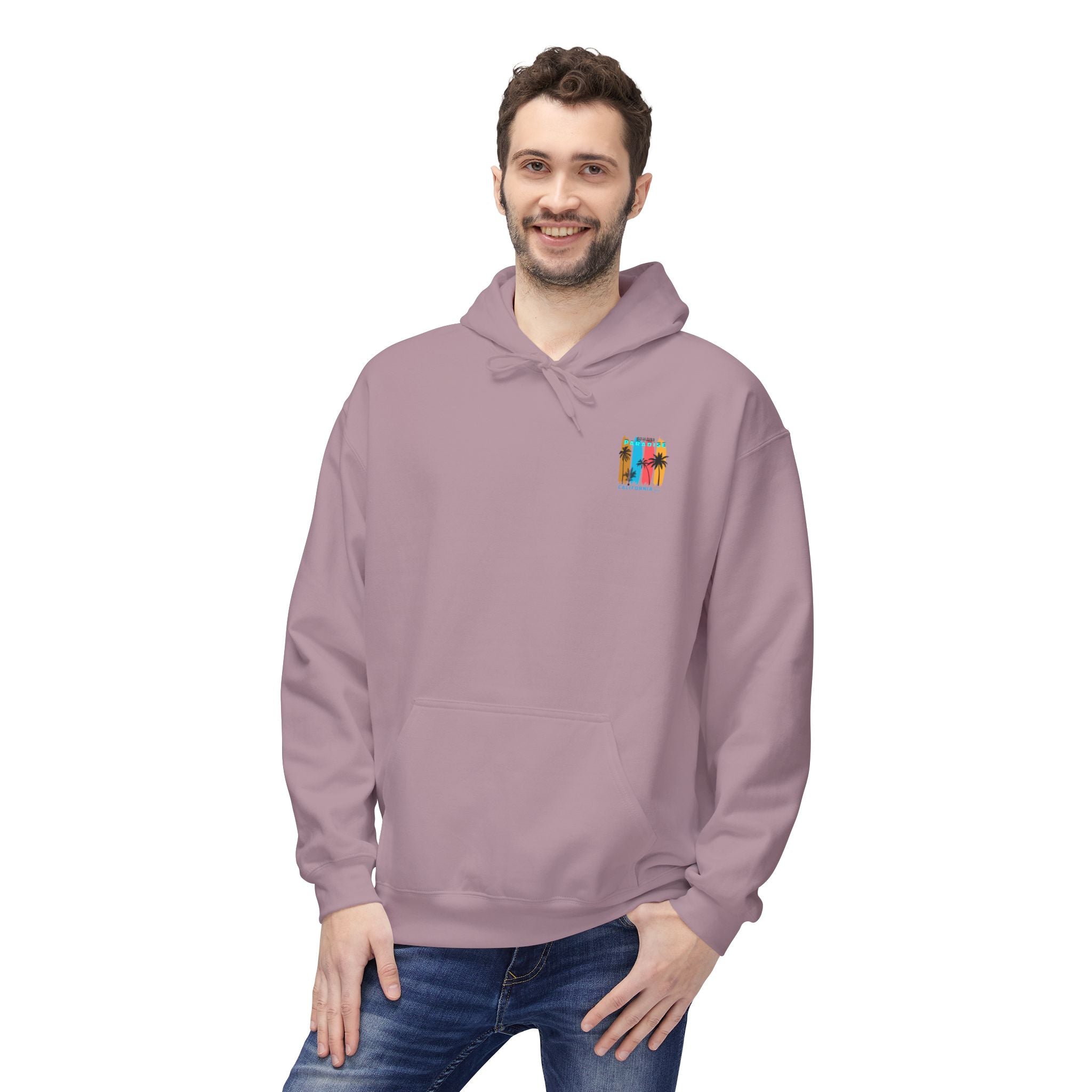California Sunset Surf Hoodie  Summer Vacation Beach Pullover