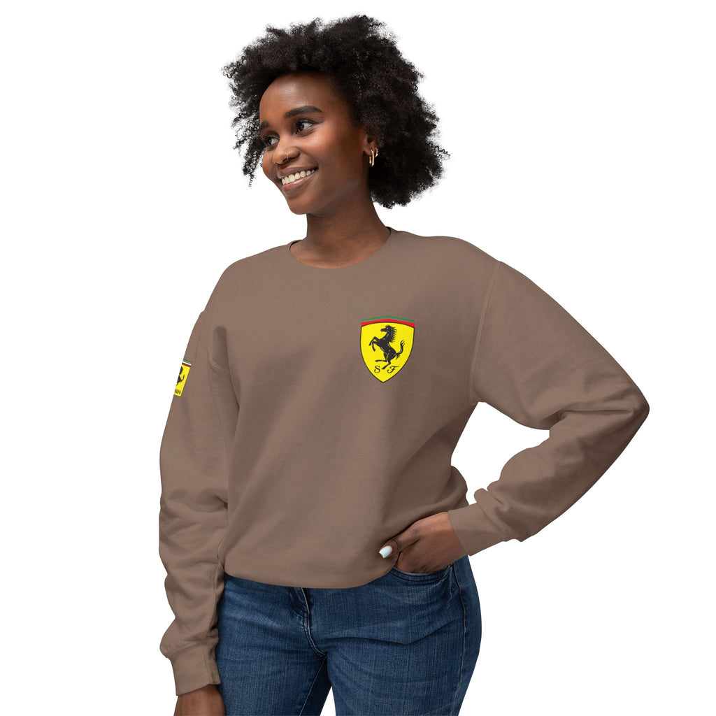Ferrari Logo Crewneck Sweatshirt