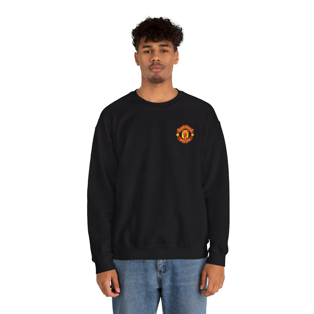 Crewneck Sweatshirt — Manchester United FC Logo Pullover