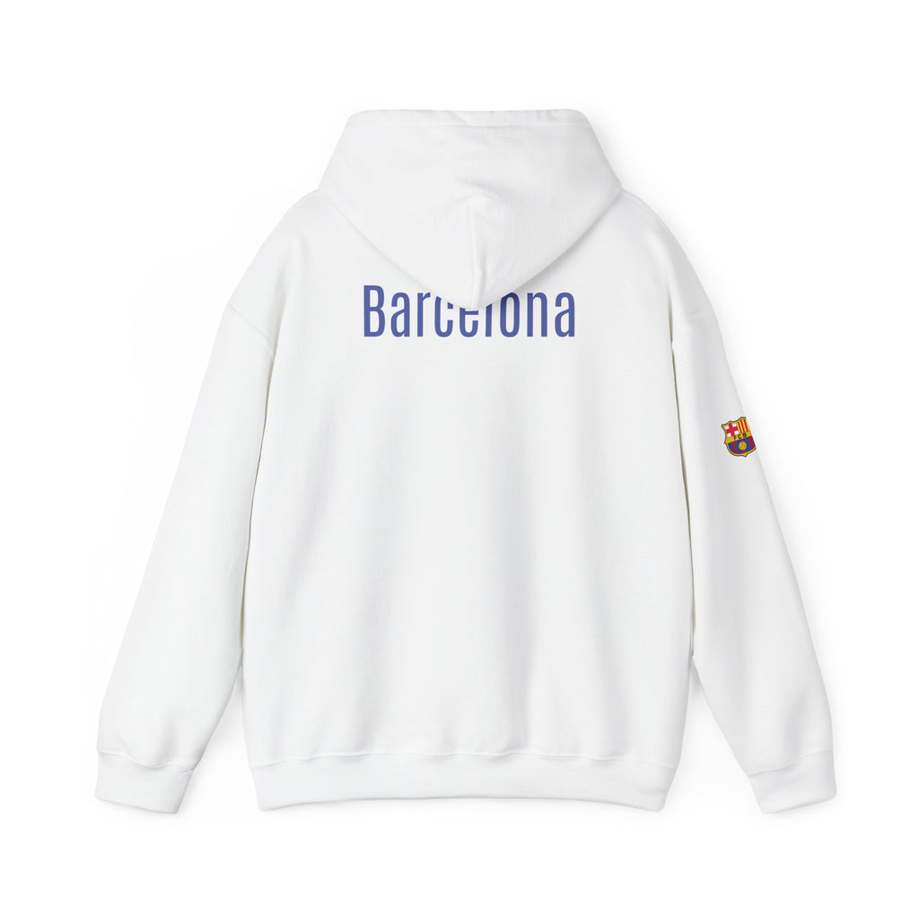 Hoodie  Barcelona Crest Hoodie with Small Badge
