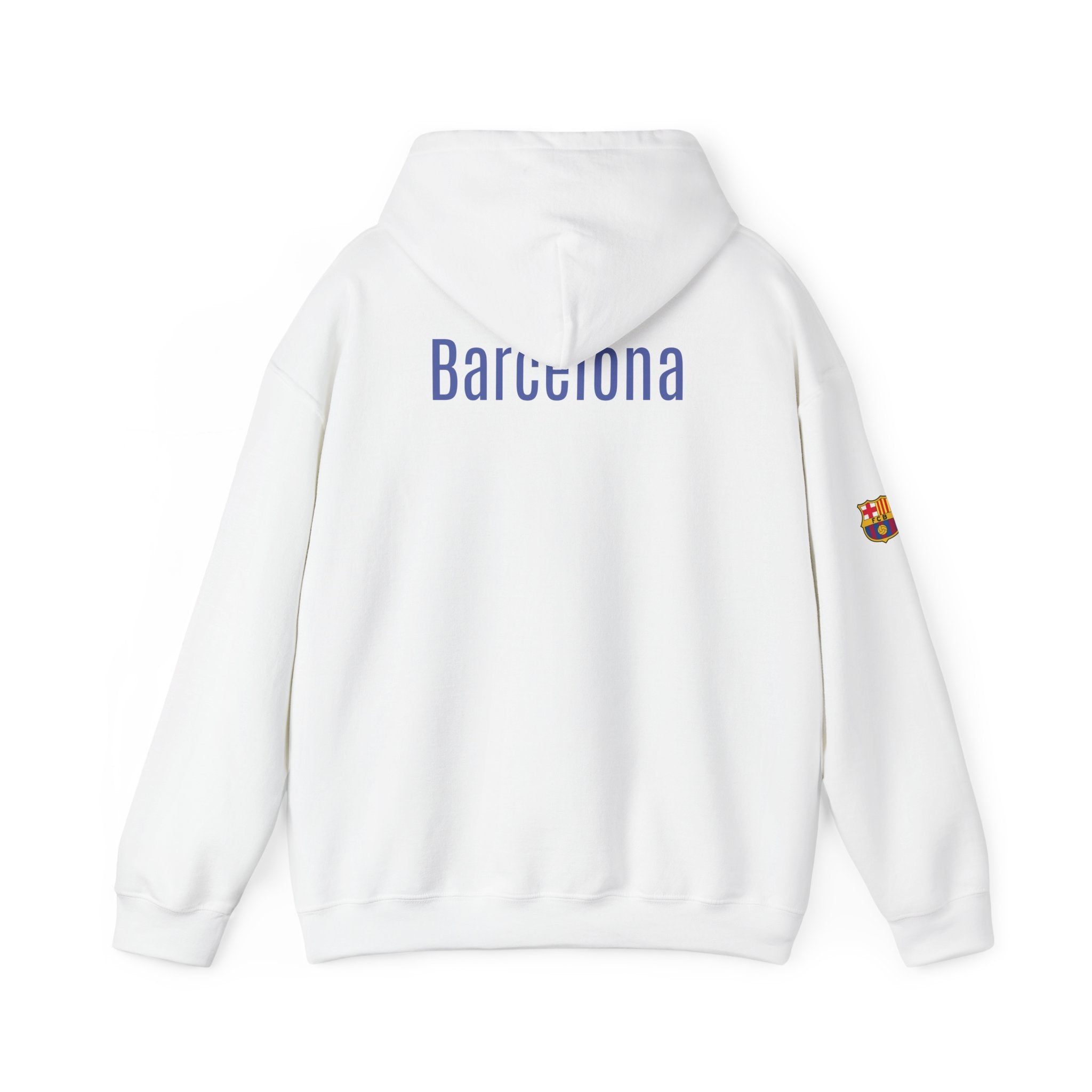Hoodie  Barcelona Crest Hoodie with Small Badge