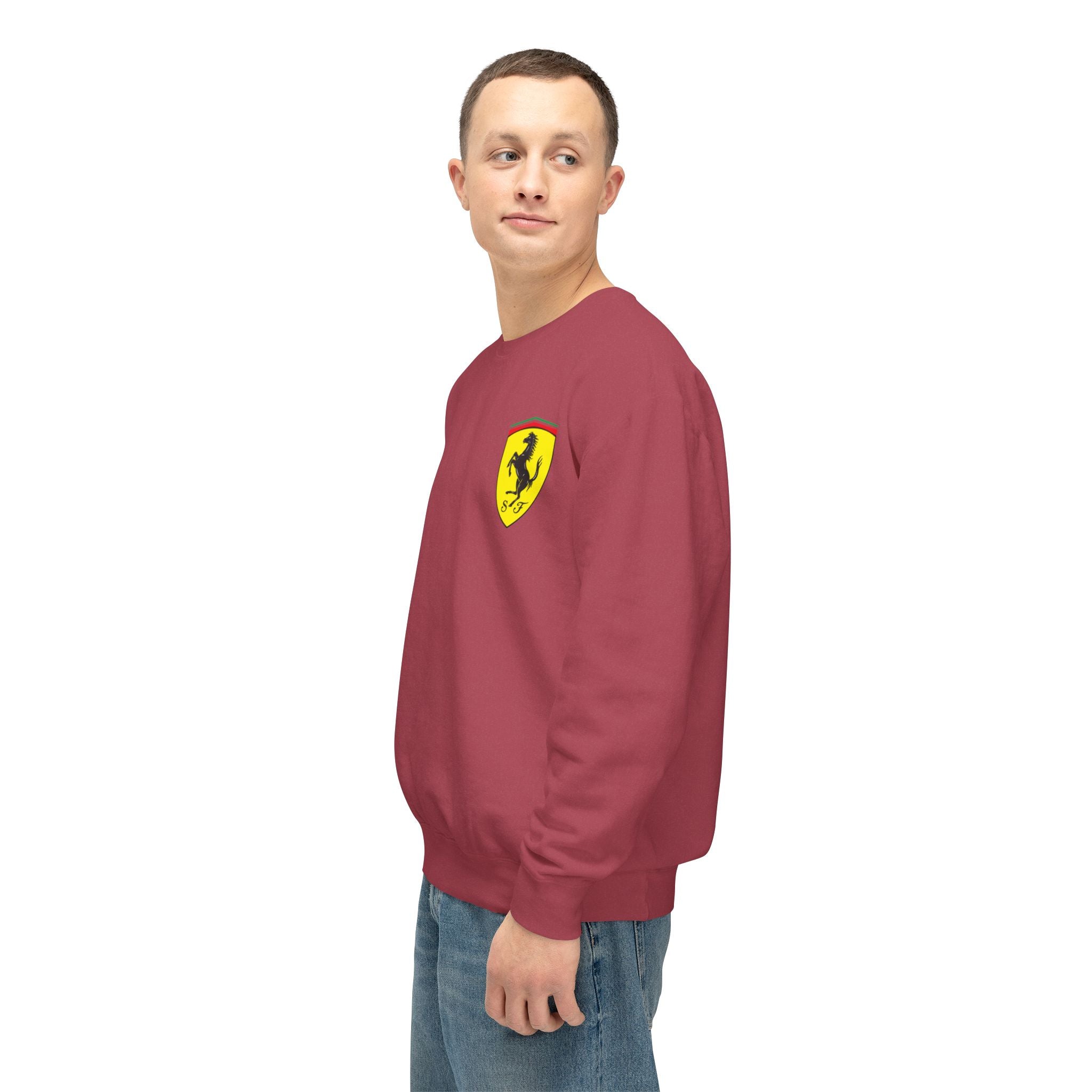 Ferrari Logo Crewneck Sweatshirt