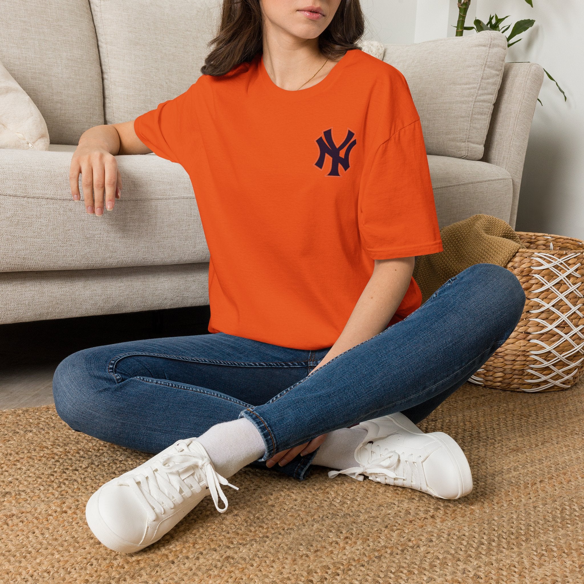 NY Logo T-Shirt | Minimal Baseball Graphic Tee