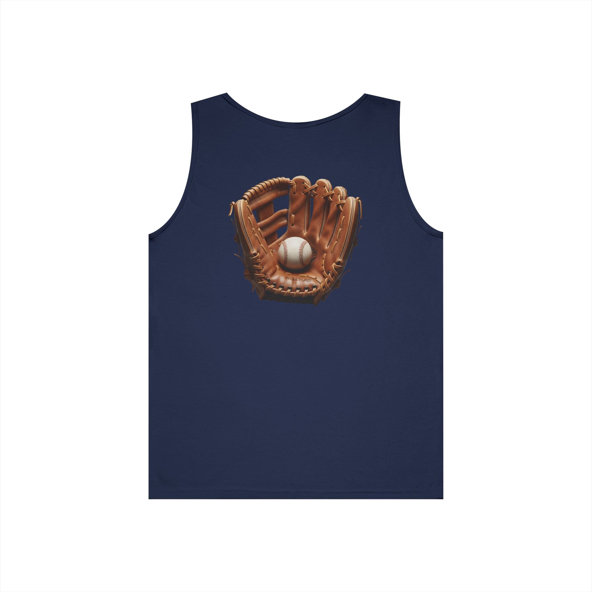 Baseball Glove Tank Top  Vintage Mitt & Ball Graphic